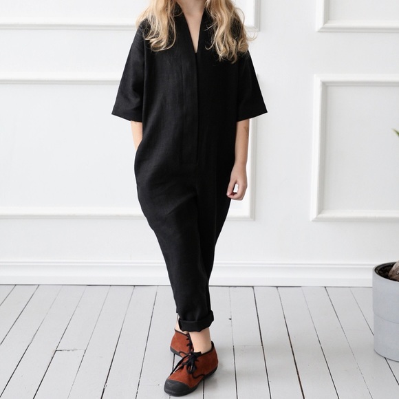 OFFON Jumpsuit - 100% linen, worn once - Picture 2 of 4